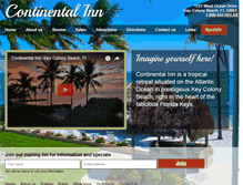 Tablet Screenshot of marathonresort.com